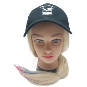 SAN‎ DIEGO ZOO SDZ Gorilla Strapback Hat Cap Adult Adjustable Black With Red